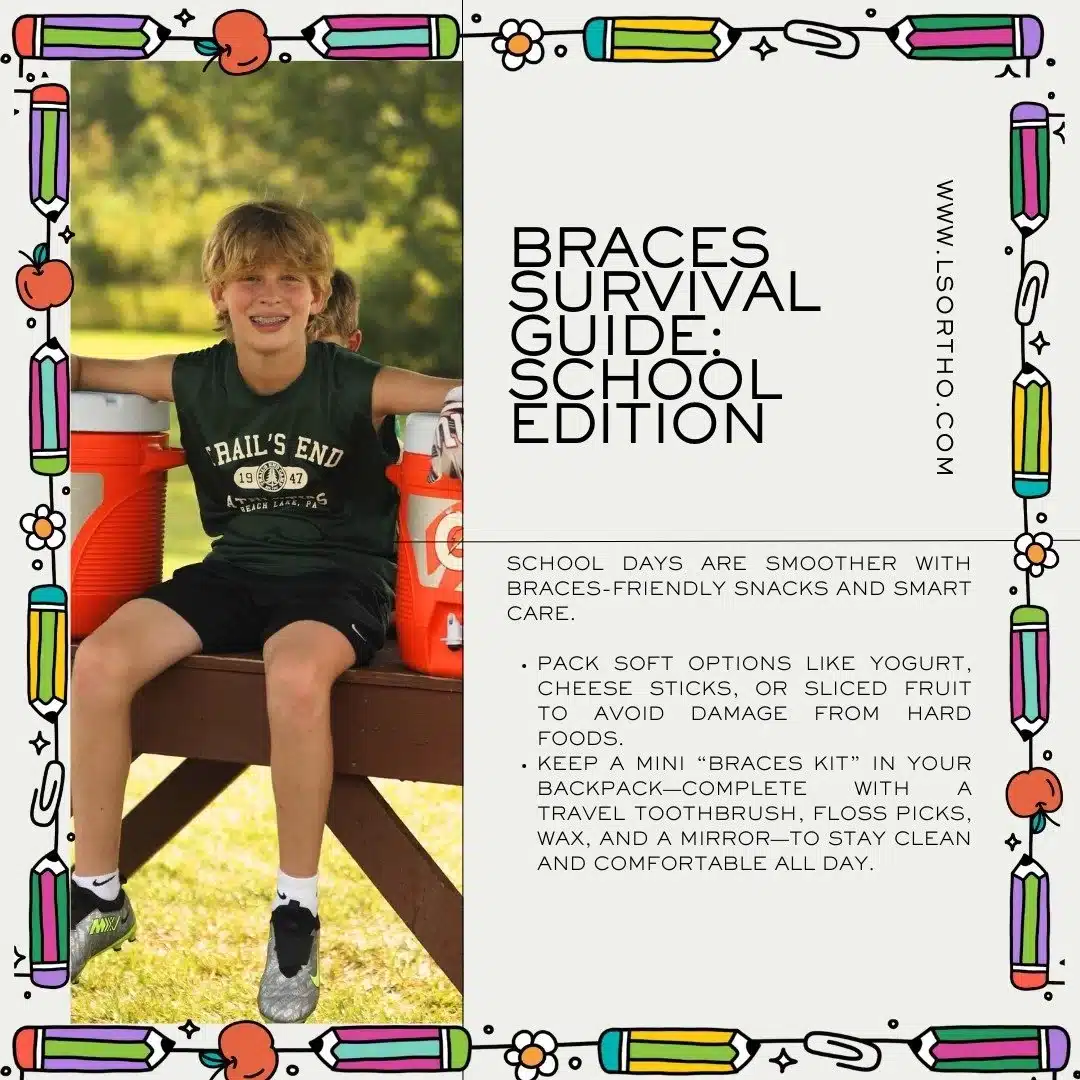 School braces survival guide from Lemchen Salzer Ortho NYC